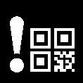 Tämä symboli kertoo, että olet lisännyt tietoja tuen tarpeistasi kortin QR-koodiin.
